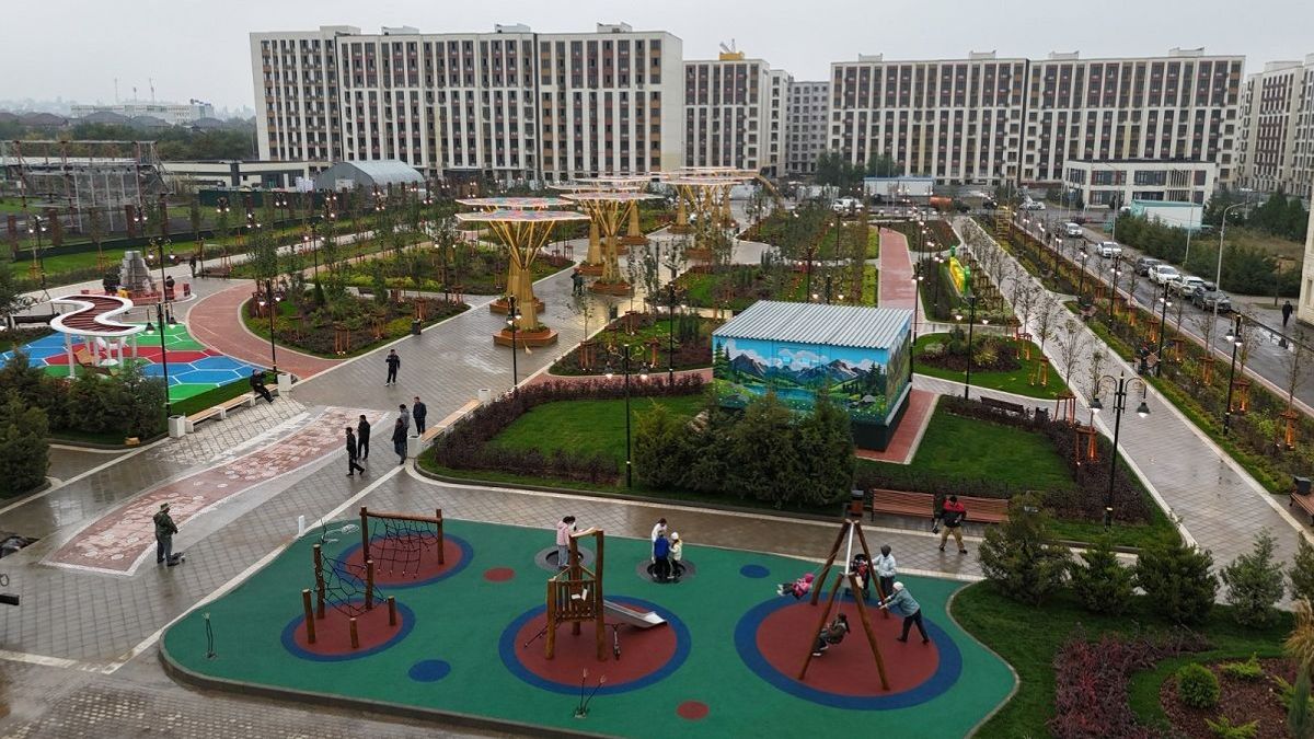 Строительство парка