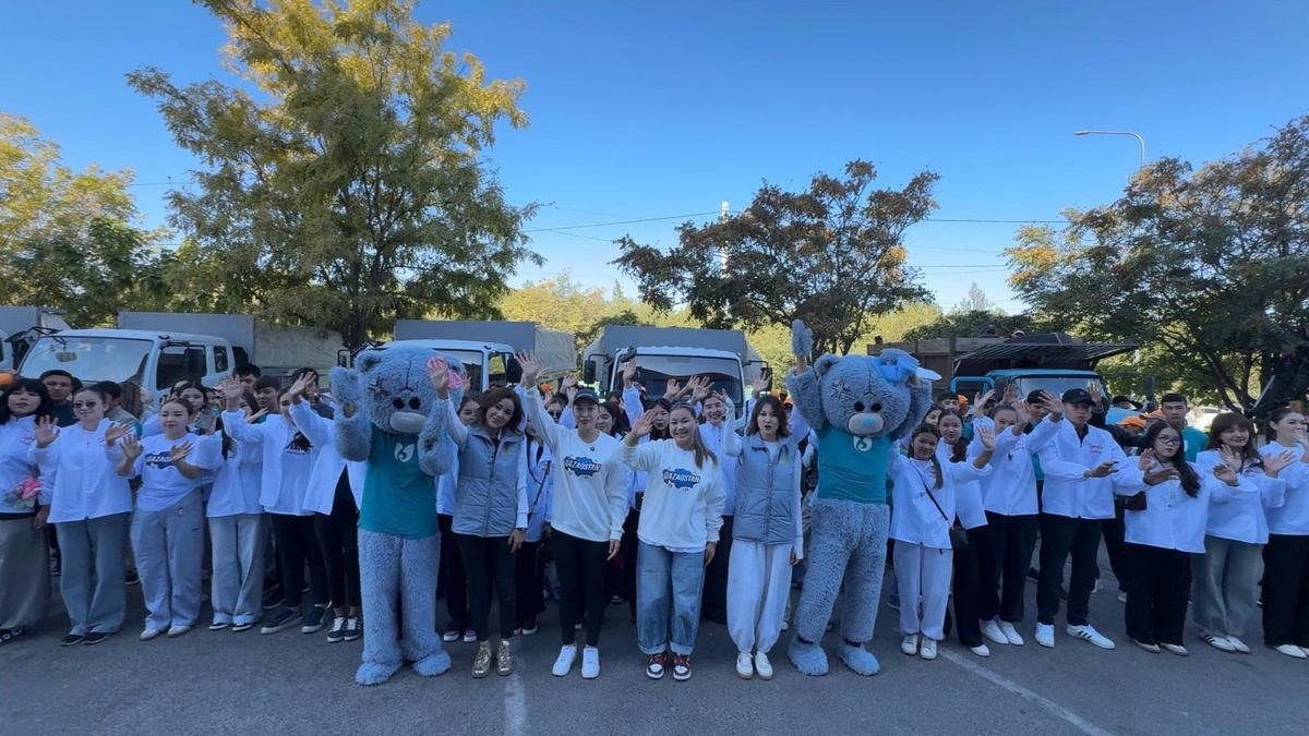 Участники экомероприятия