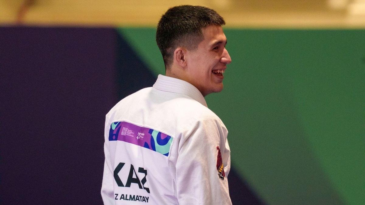 Казахстанский джитсер Жигер Алматай