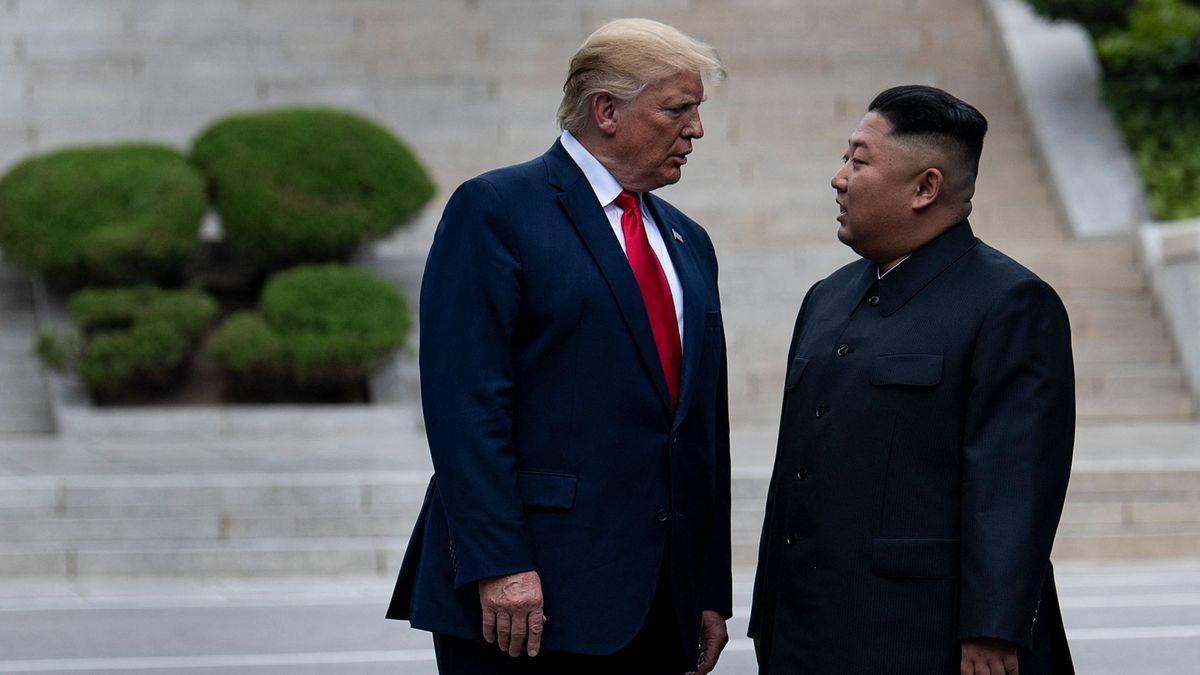 Дональд Трамп и Ким Чен Ын