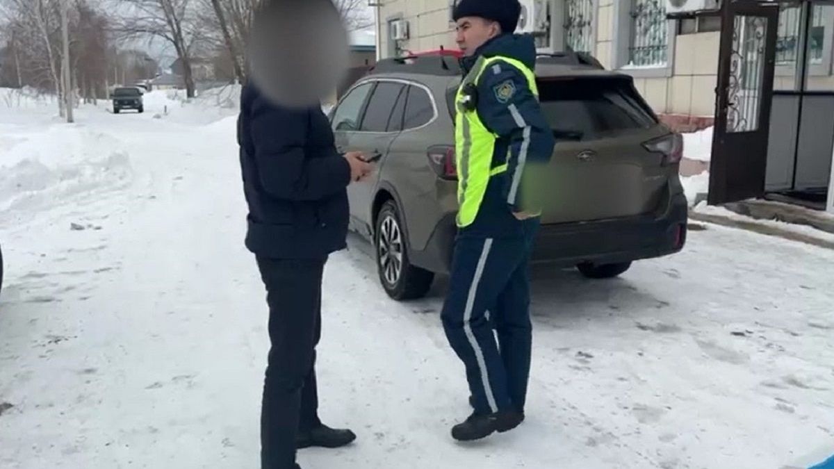 Задержанный водитель