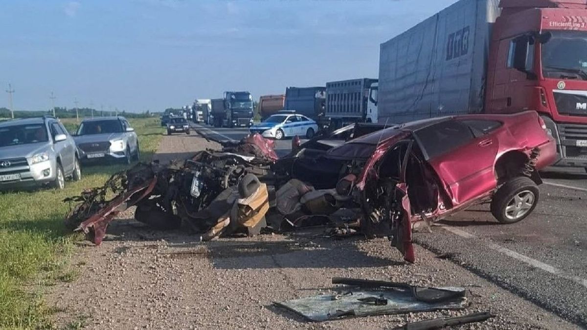 Поврежденный в ДТП автомобиль