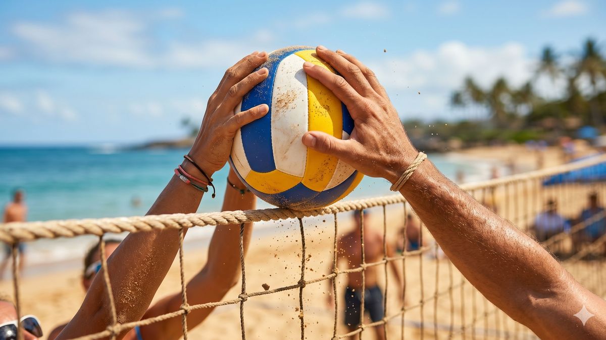 Жағажай волейболы