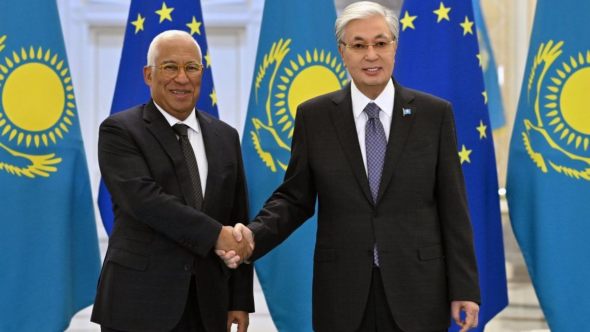 Қасым-Жомарт Тоқаев пен Антониу Кошта