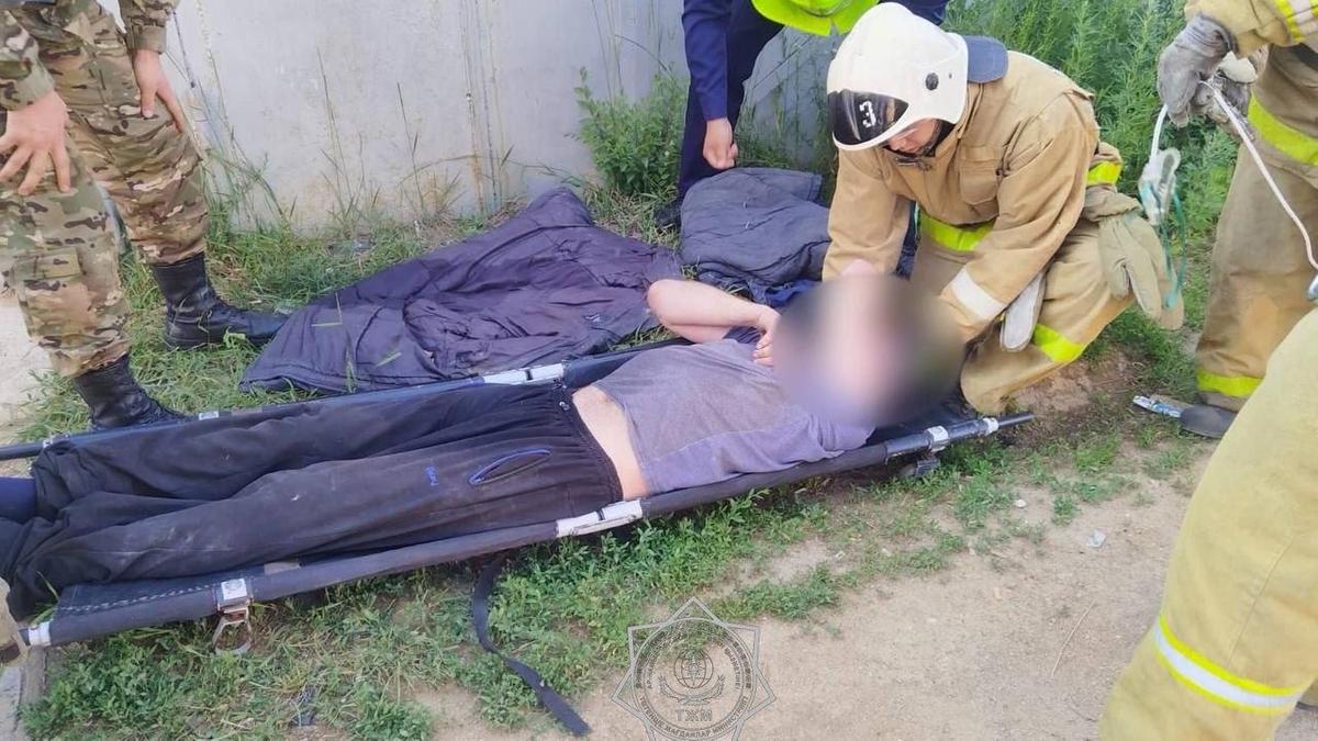 Спасение мужчины в Степногорске Спасение мужчины в Степногорске