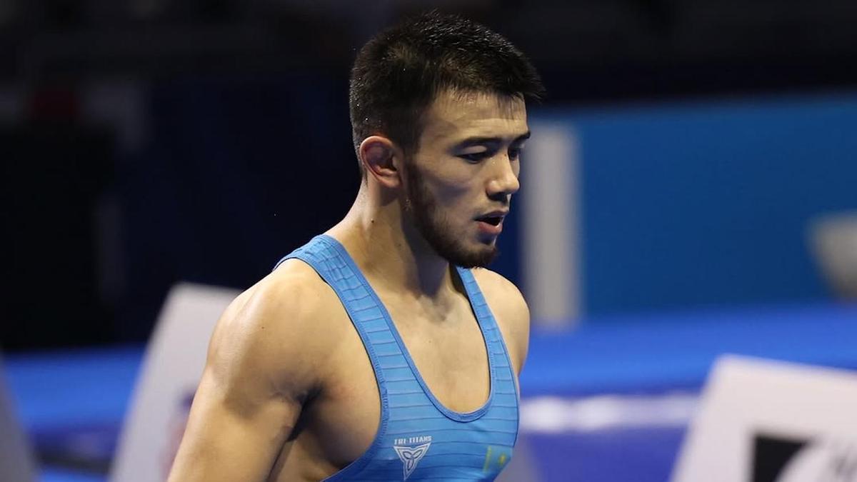 Казахстанский борец Асылжан Есенгелды