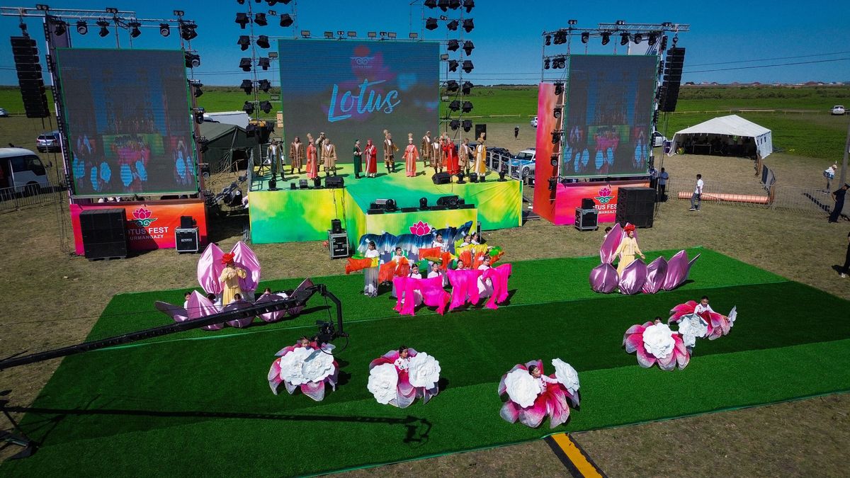 Торжественная церемония открытия культурно-туристического фестиваля LOTUS FEST-2026