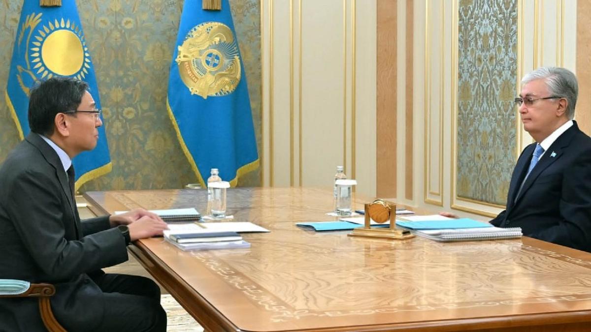 Ерболат Досаев президент қабылдауында Ерболат Досаев президент қабылдауында