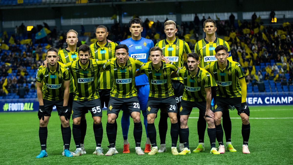 Футболисты "Кайрата" в ЛЧ 2025/26