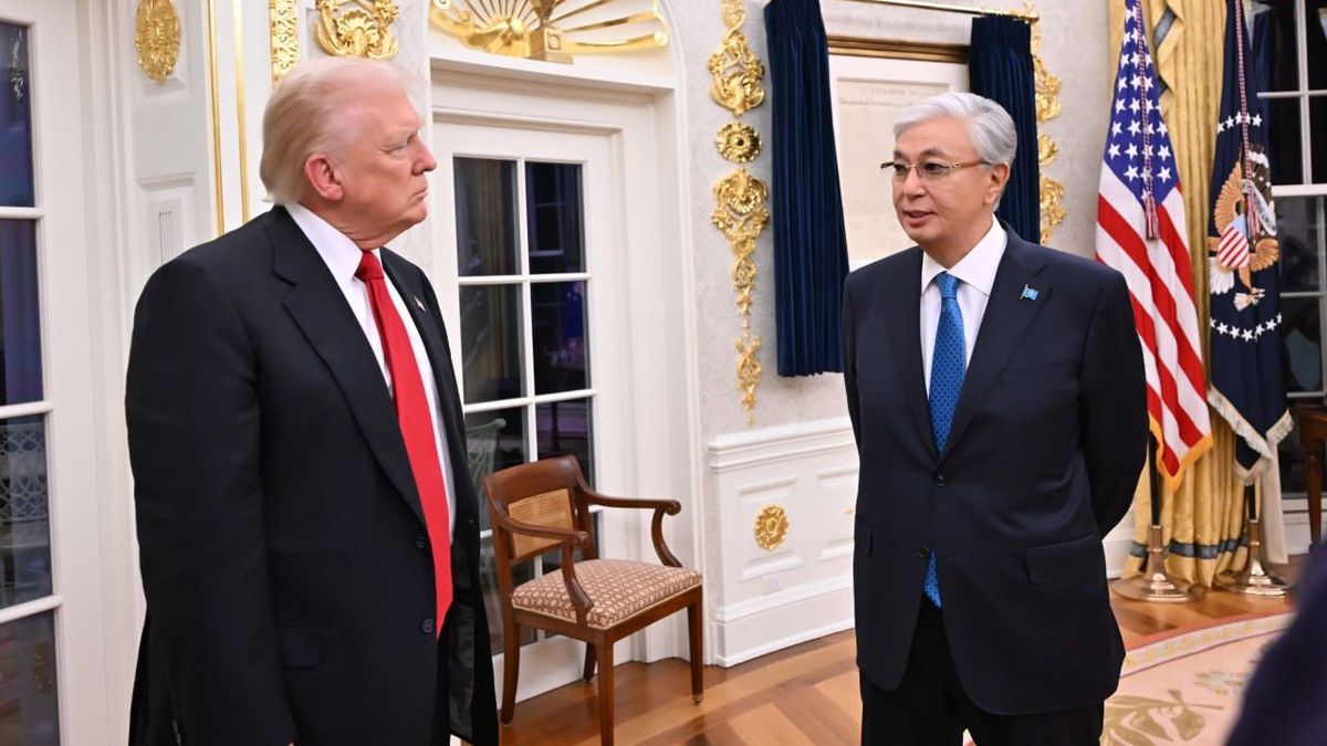 Касым-Жомарт Токаев и Дональд Трамп
