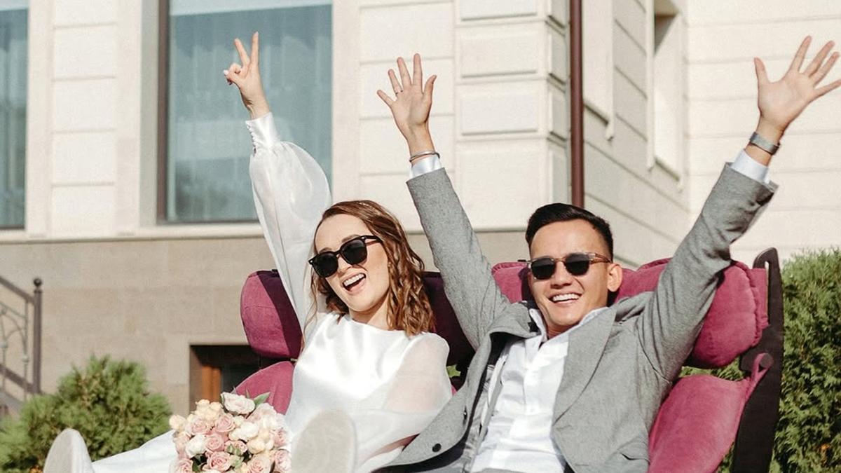 Али Окапов и Акерке Буркитбай