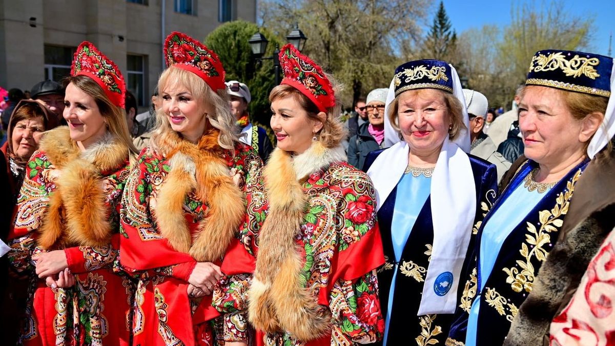 День единства народа Казахстана в Петропавловске