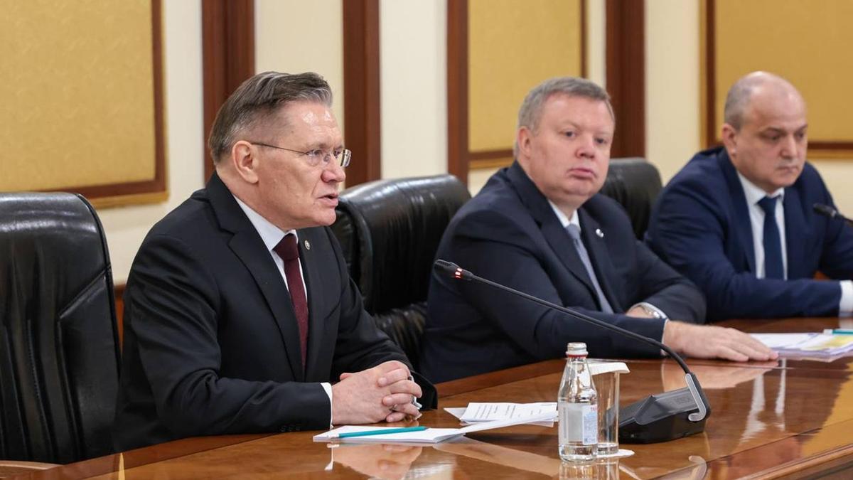 Олжас Бектенов "Росатом" бас директоры Алексей Лихачёвпен кездесті