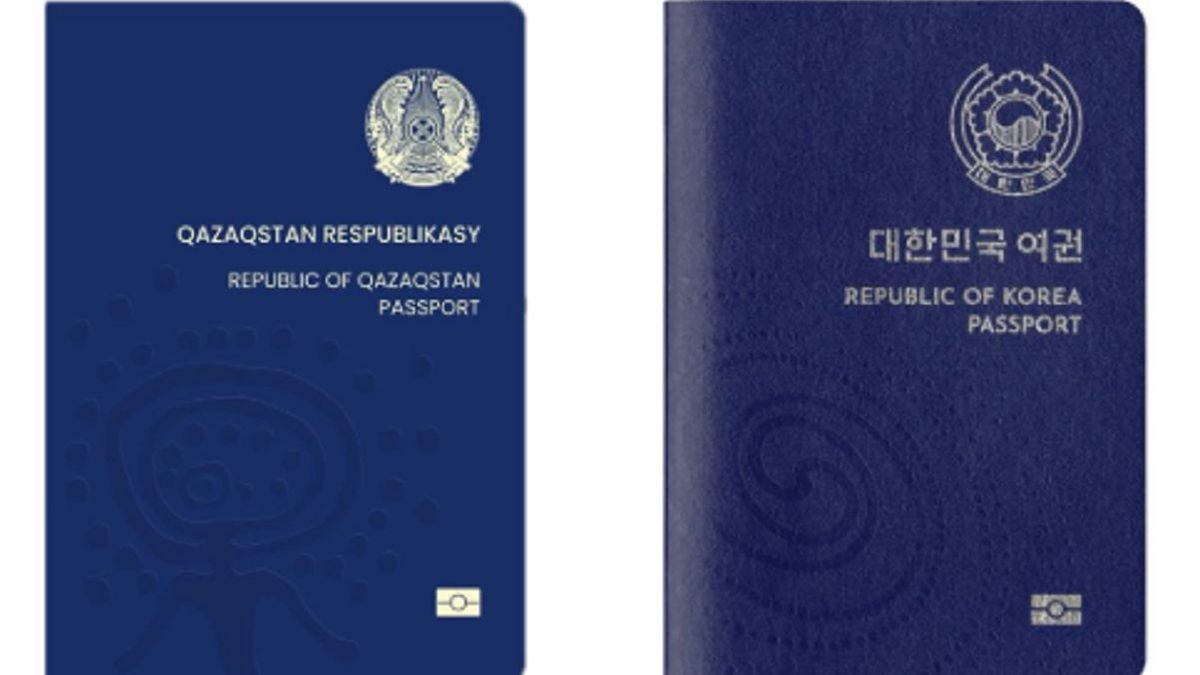 Гуляющий в Сети эскиз казахстанского паспорта