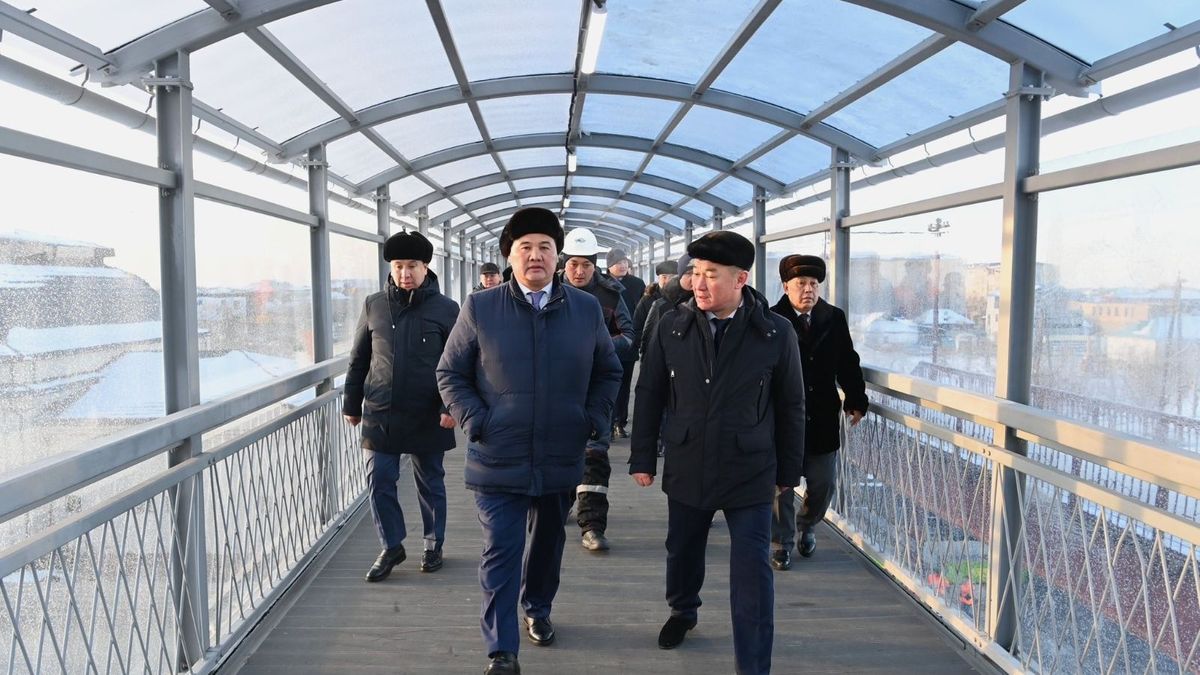 Жаңа аспалы көпірдің ашылуы