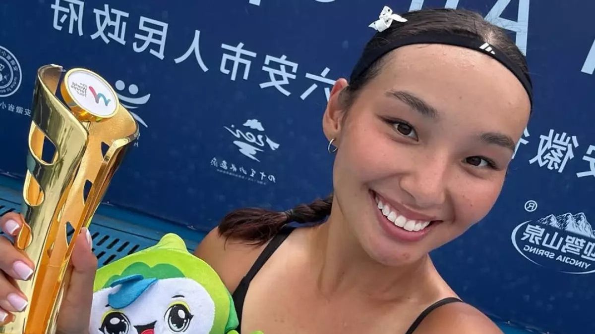 Казахстанская теннисистка Аружан Сагандыкова