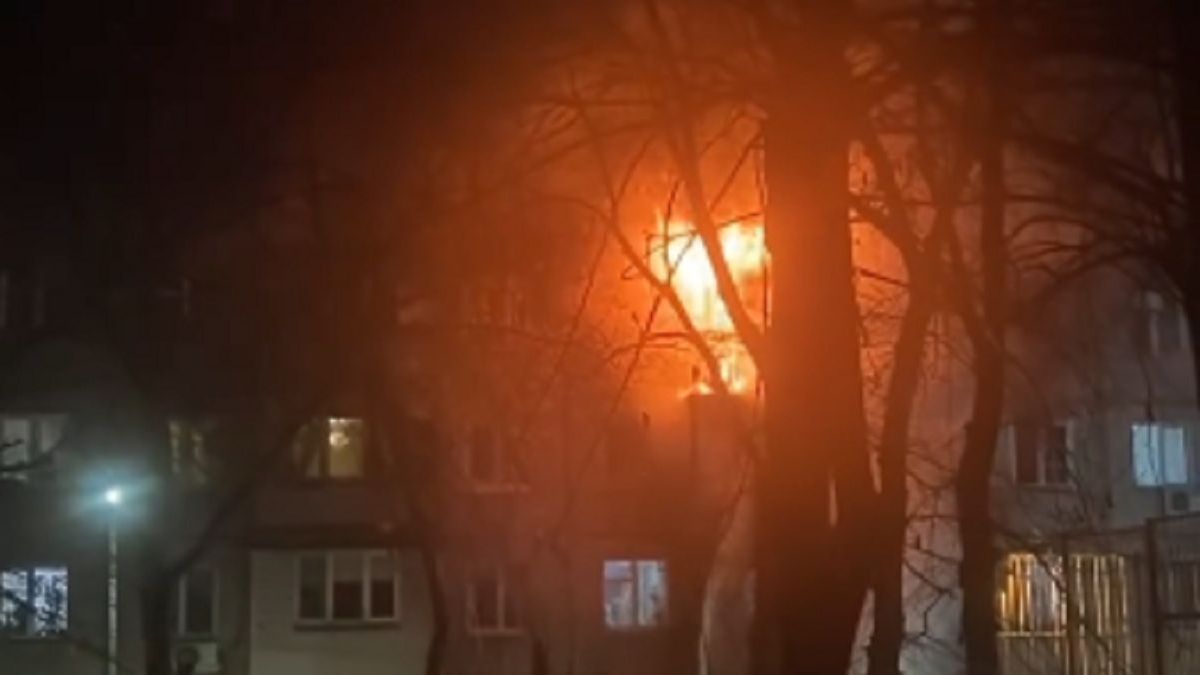 Место пожара