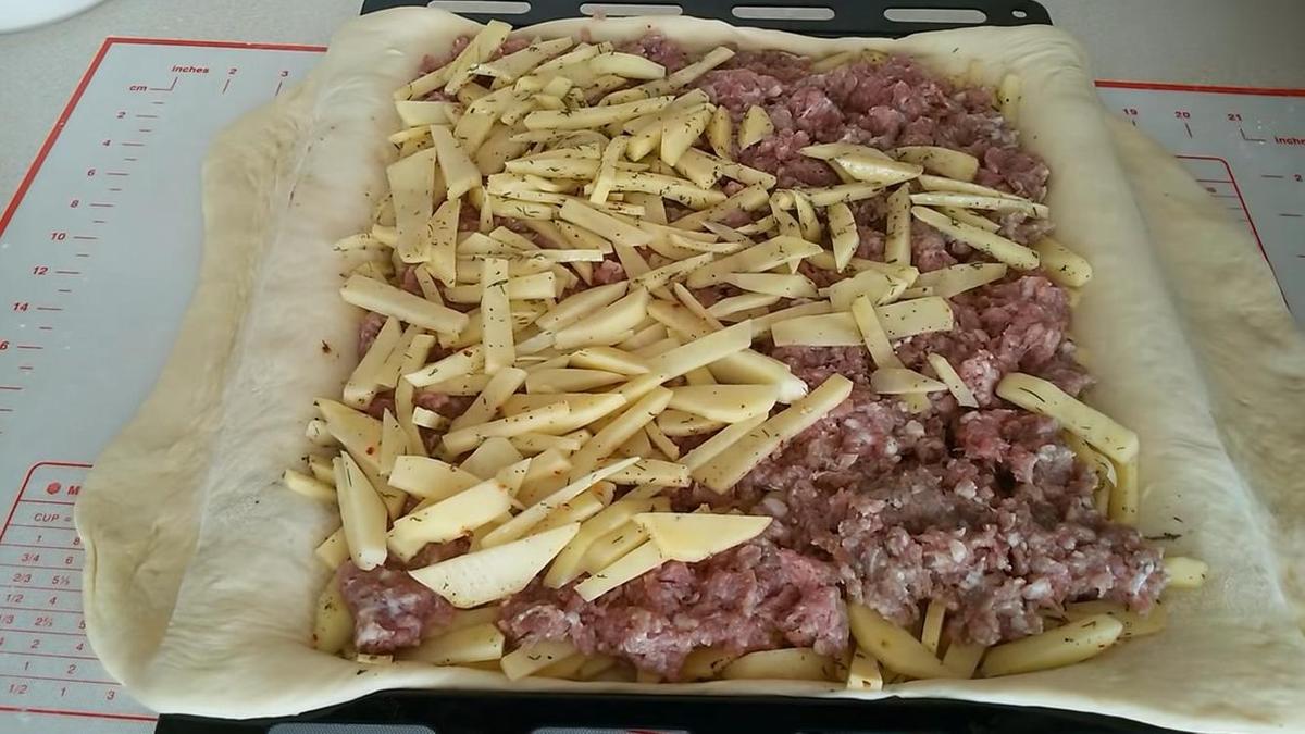 Выкладка начинки