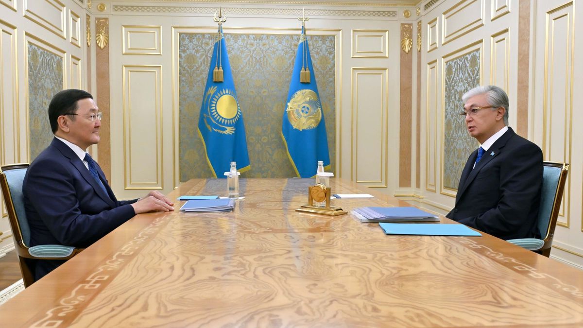 Касым-Жомарт Токаев и Берик Асылов