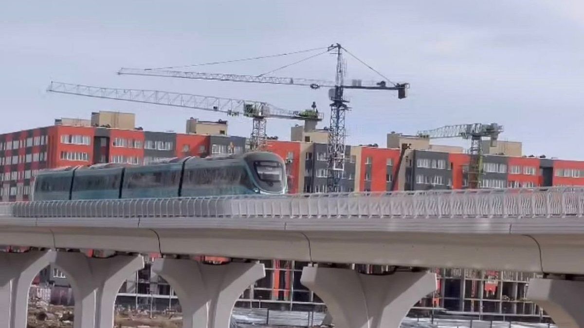 LRT в Астане