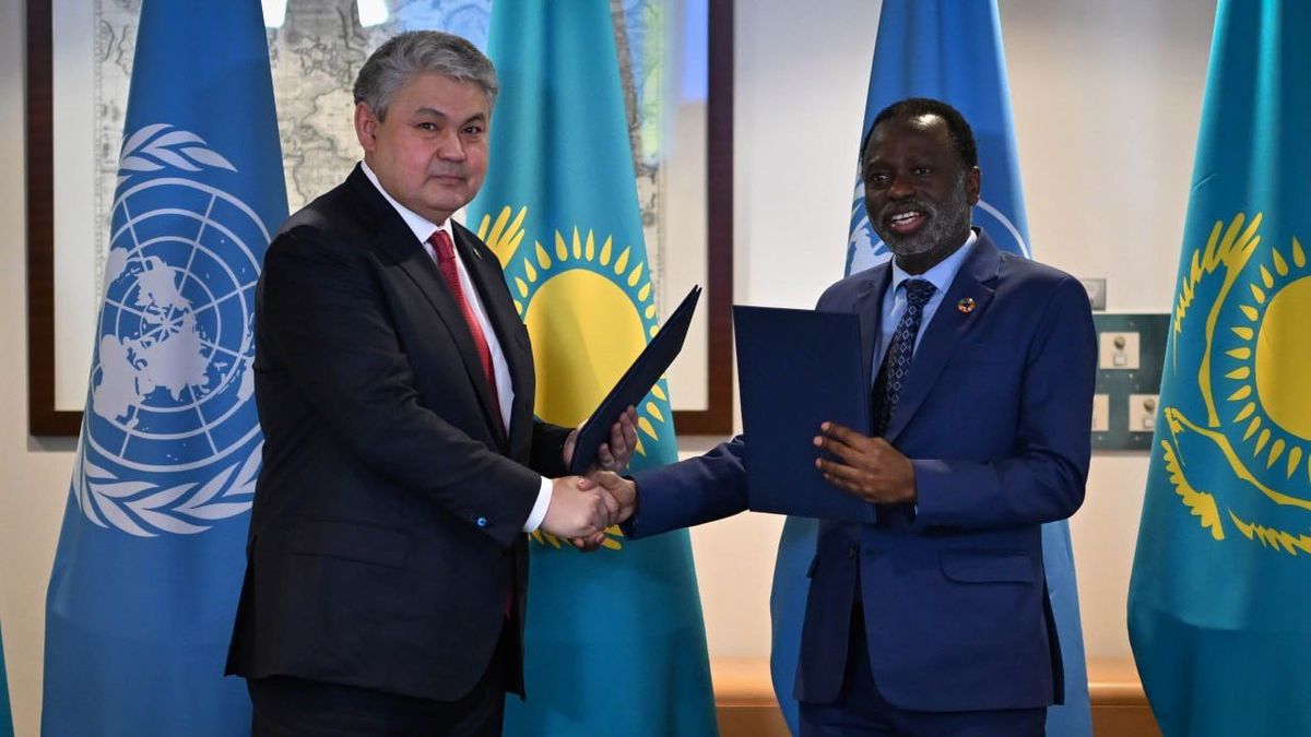 Ермек Кошербаев и Чилидзи Марвала