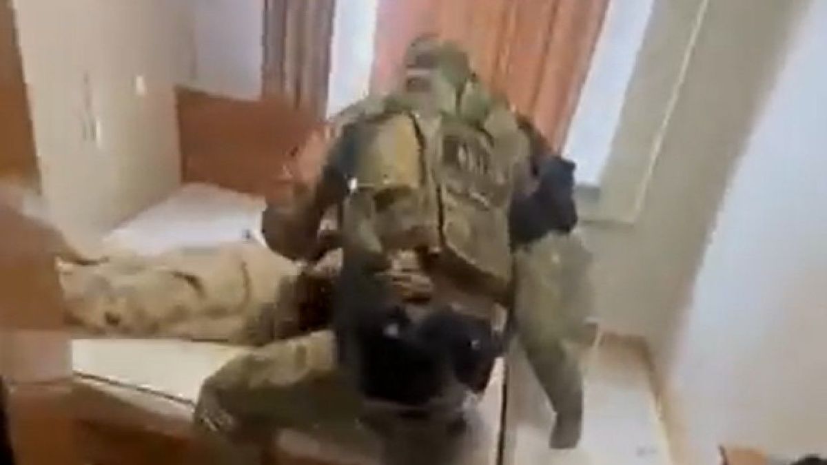 Задержание спецназом