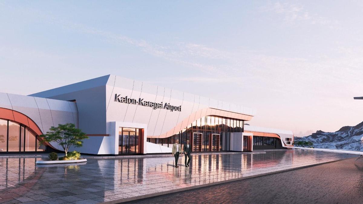 Проект аэропорта в Катон-Карагае Проект аэропорта в Катон-Карагае