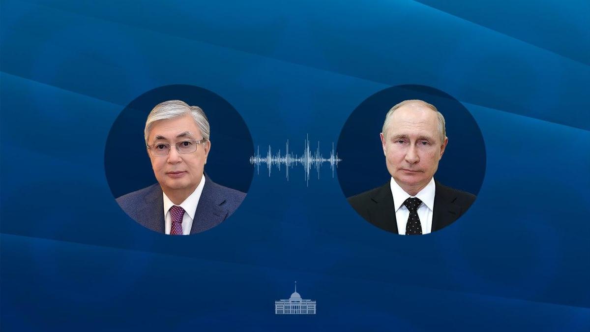 Қасым-Жомарт Тоқаев және Владимир Путин Қасым-Жомарт Тоқаев және Владимир Путин