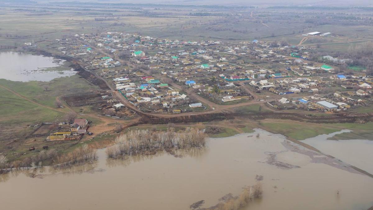 Паводки в Казахстане