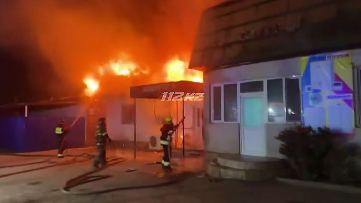 Пожар в Алматинской области