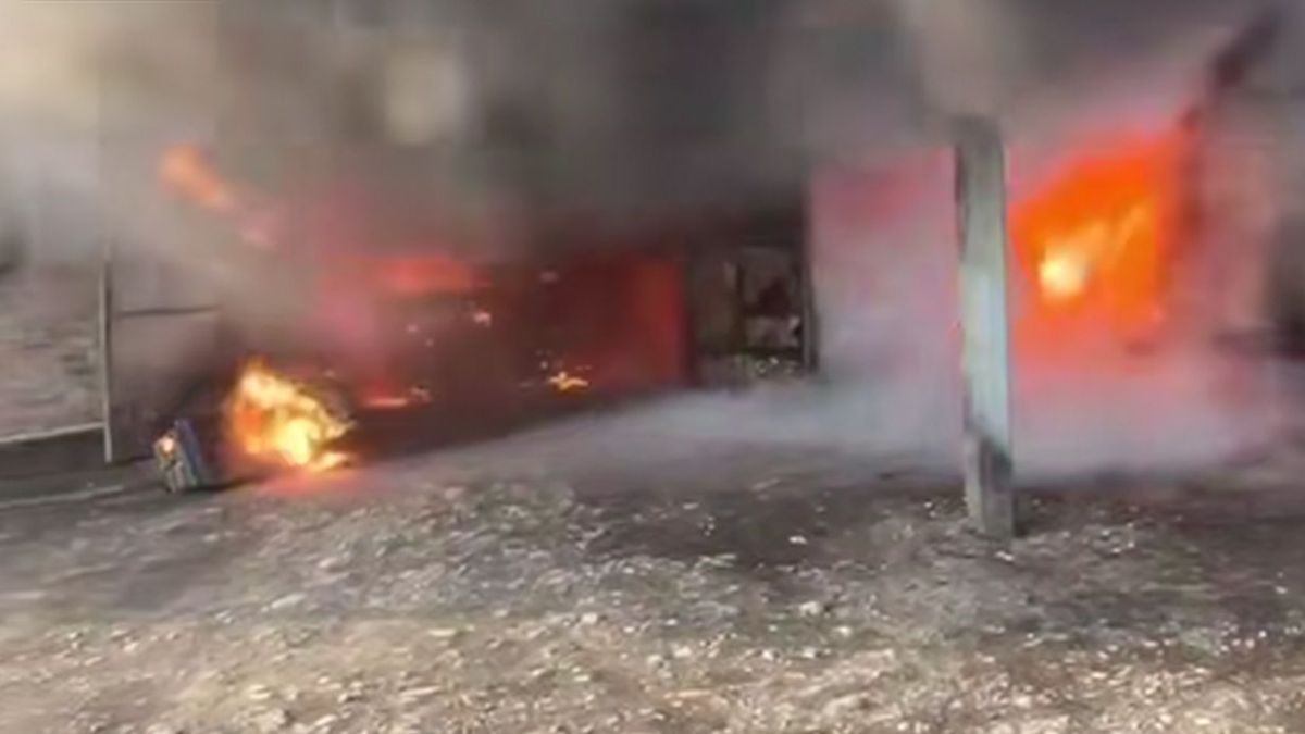 Пожар в ВКО