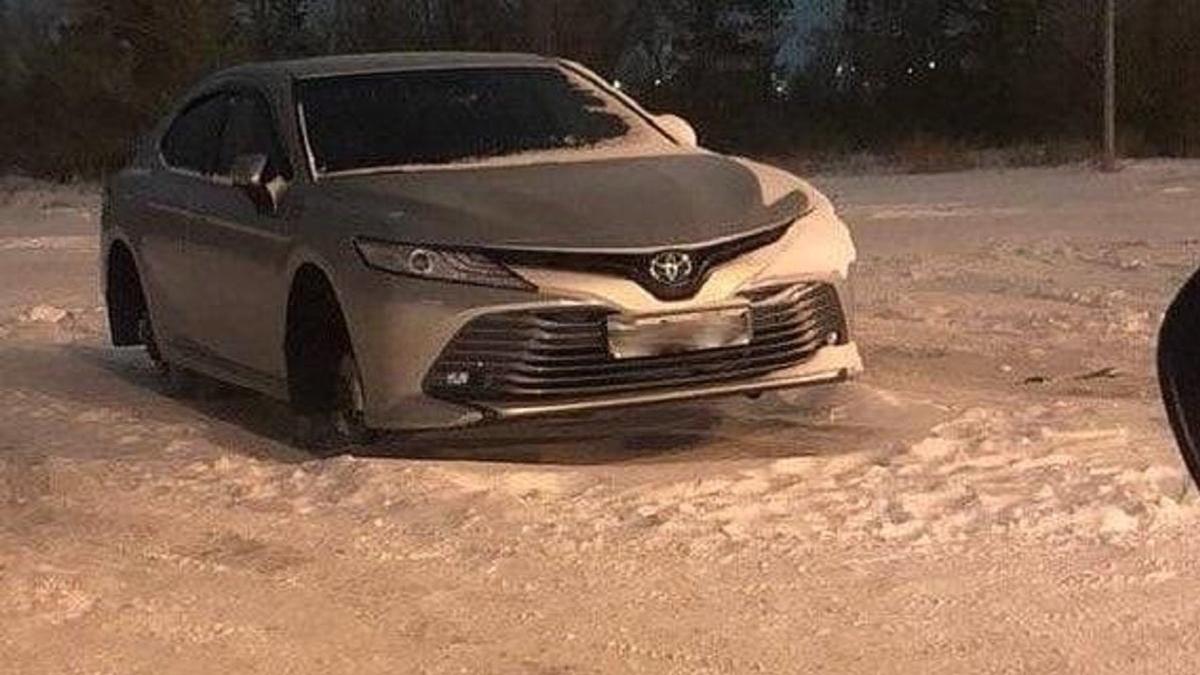 Автомобиль остался без колес
