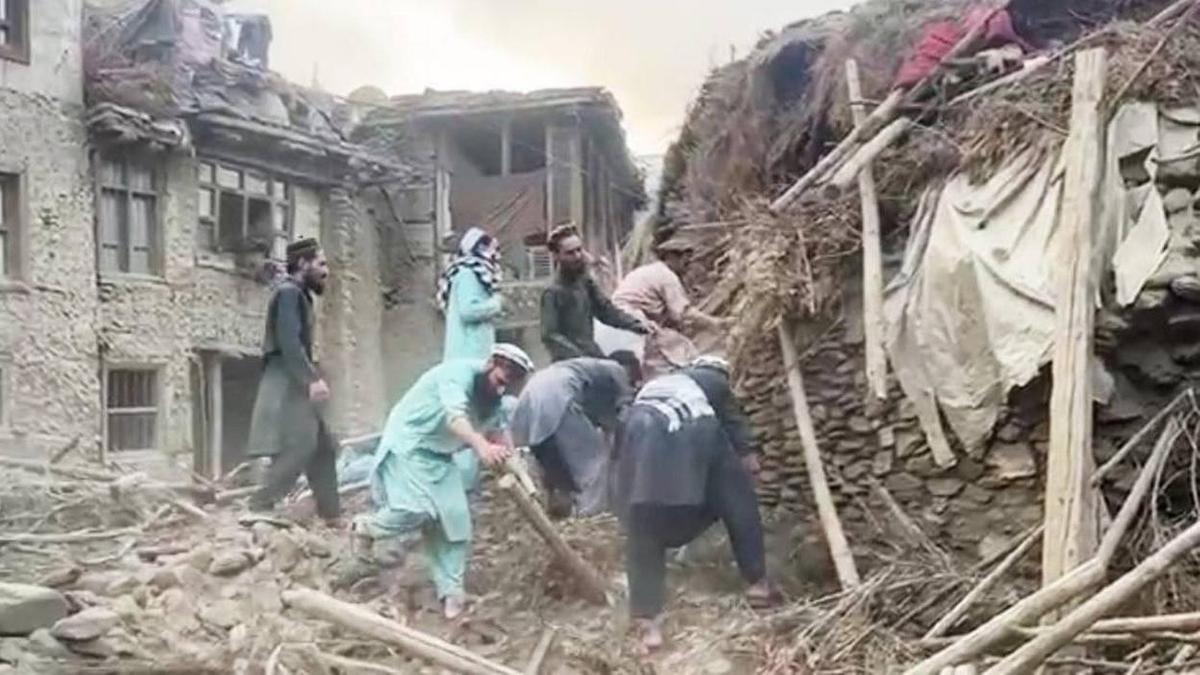 Землетрясение в Афганистане