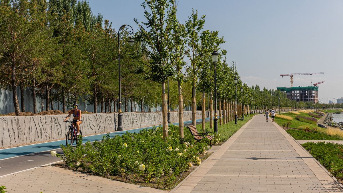 Благоустройство Астаны