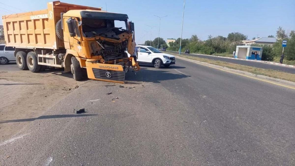 Автомобиль попал в аварию