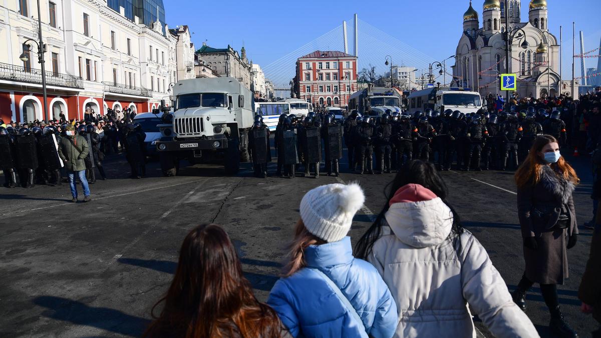 Протесты в России