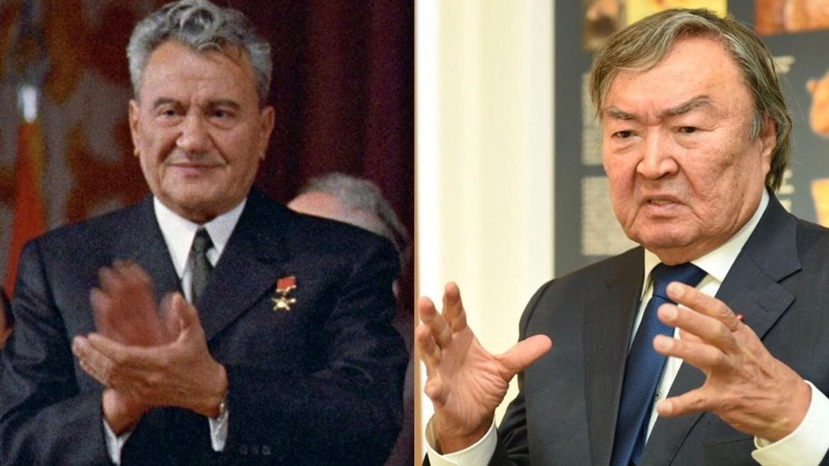 Дінмұхамед Қонаев пен Олжас Сүлейменов