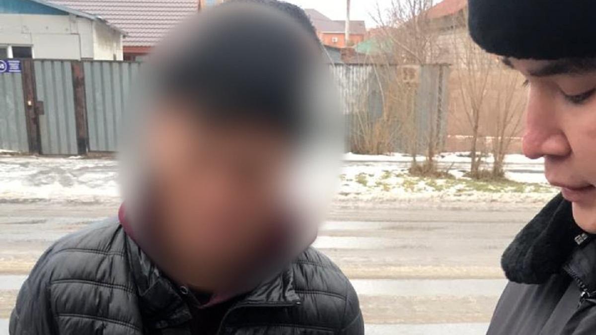 Задержанный в Акмолинской области