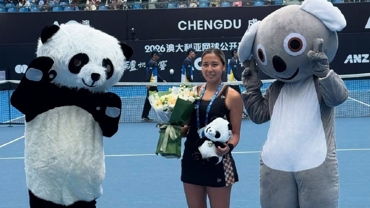 Теннисистка Зарина Дияс