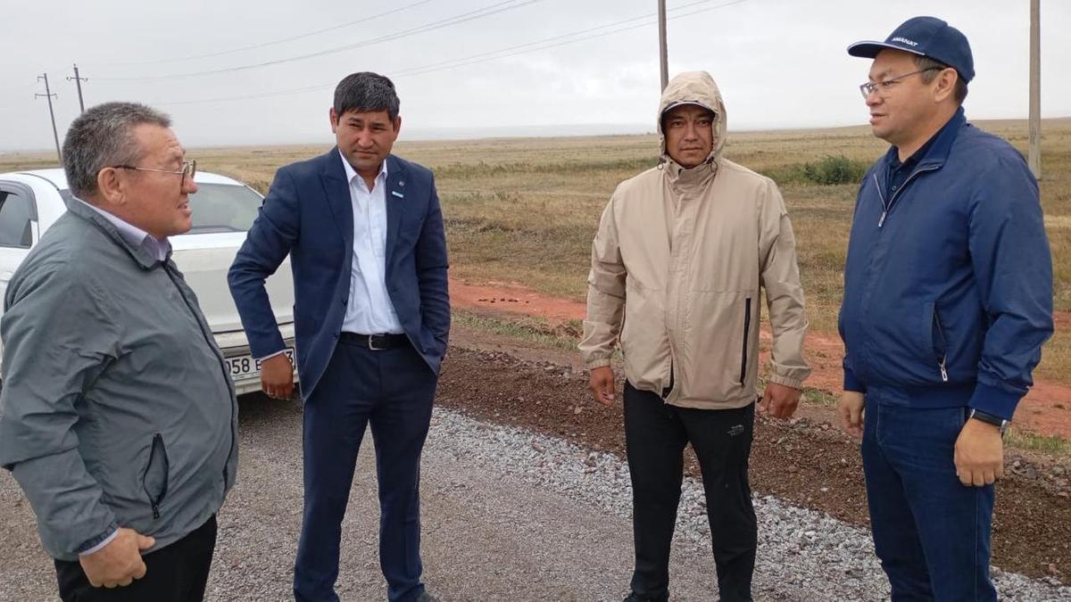 Жители Аккольского района