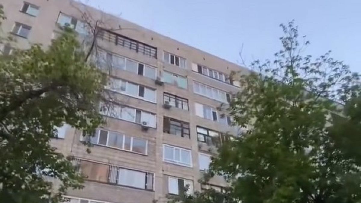 Место происшествия в Павлодаре