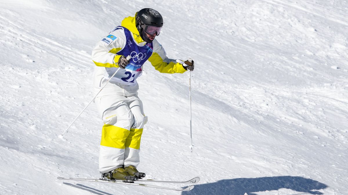 Казахстанский фристайлист Павел Колмаков