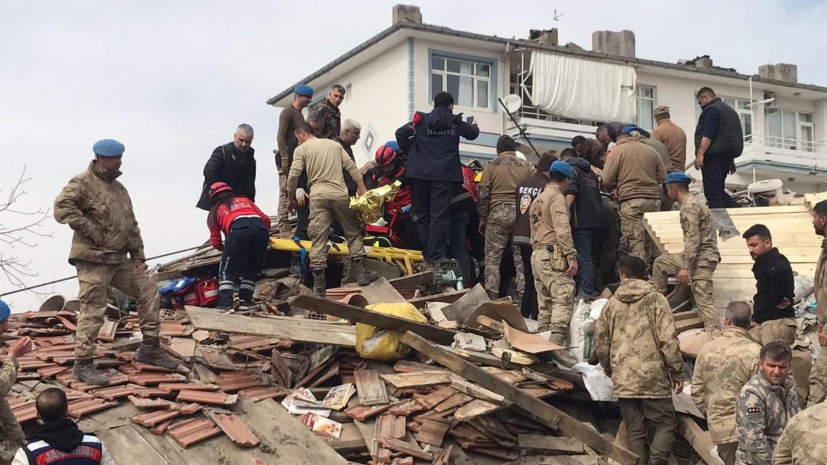 Последствия землетрясения в турецкой Малатье