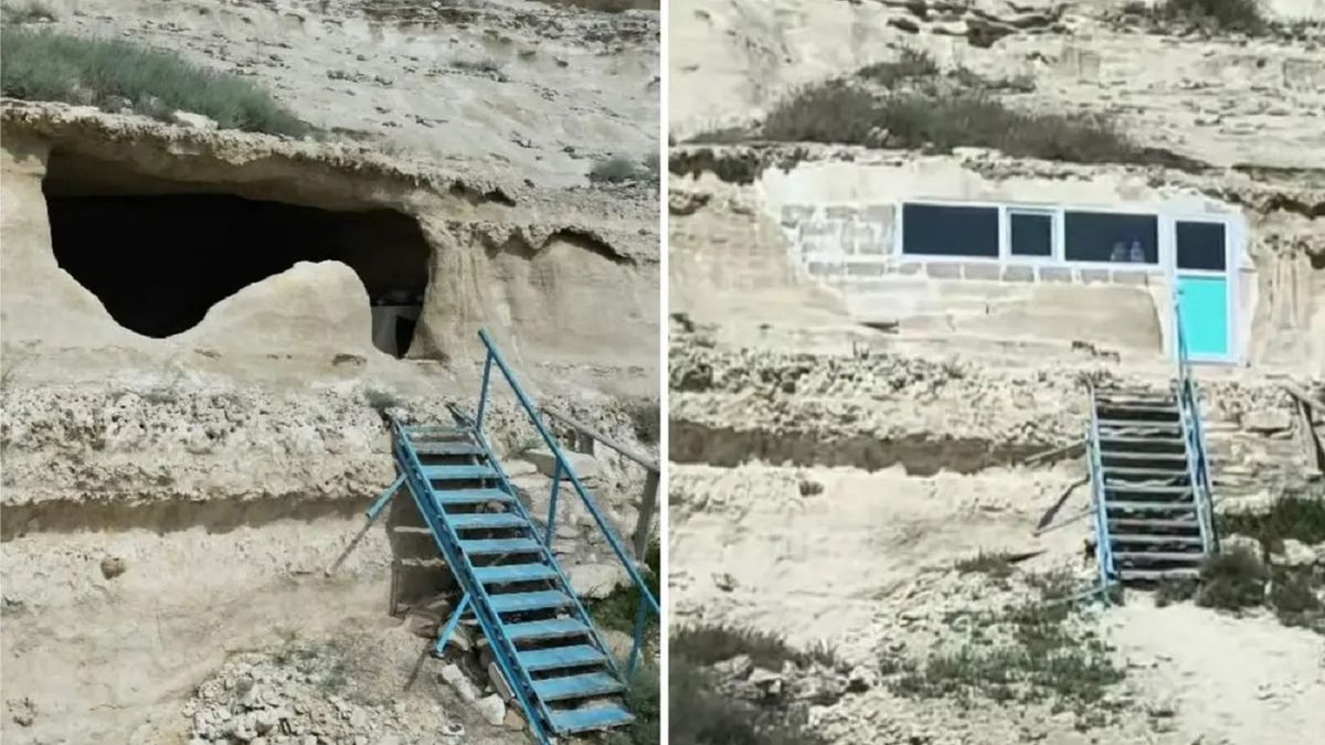 Скальная мечеть Капам ата