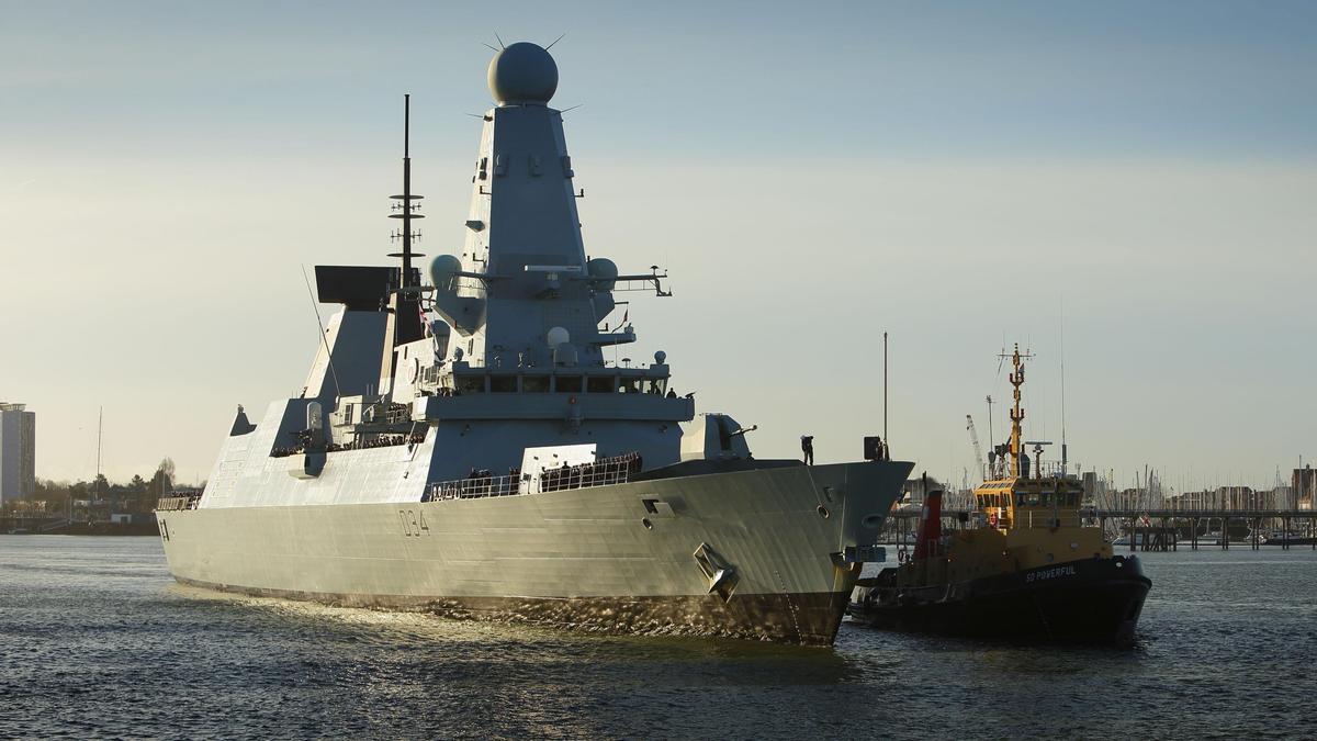 Эсминец HMS Diamond Эсминец HMS Diamond