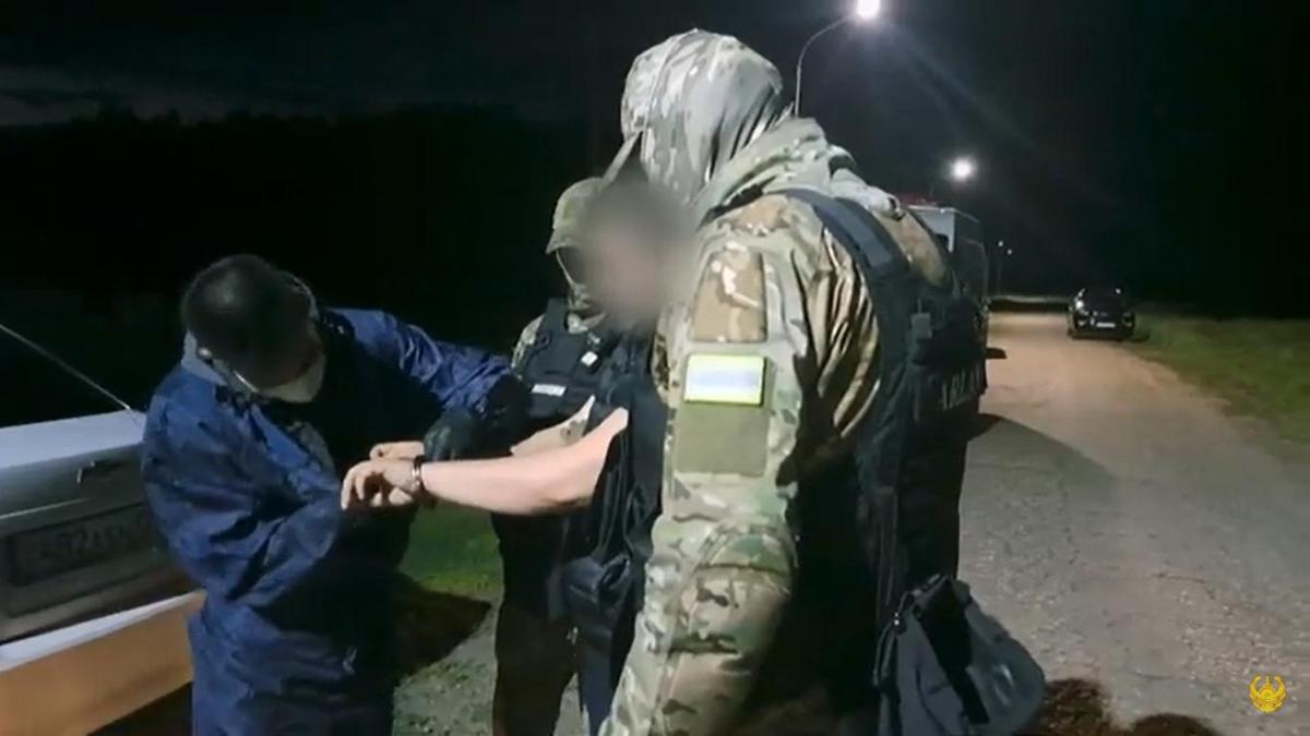 Момент задержания подозреваемого Момент задержания подозреваемого
