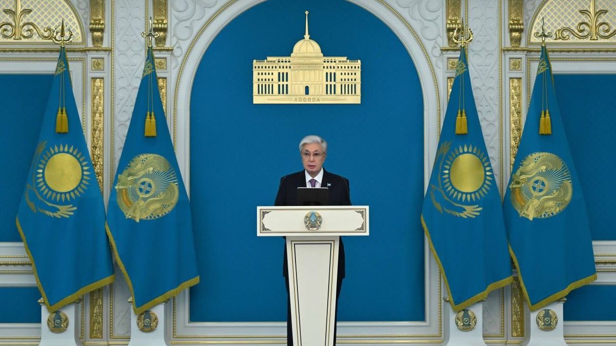 Касым-Жомарт Токаев.