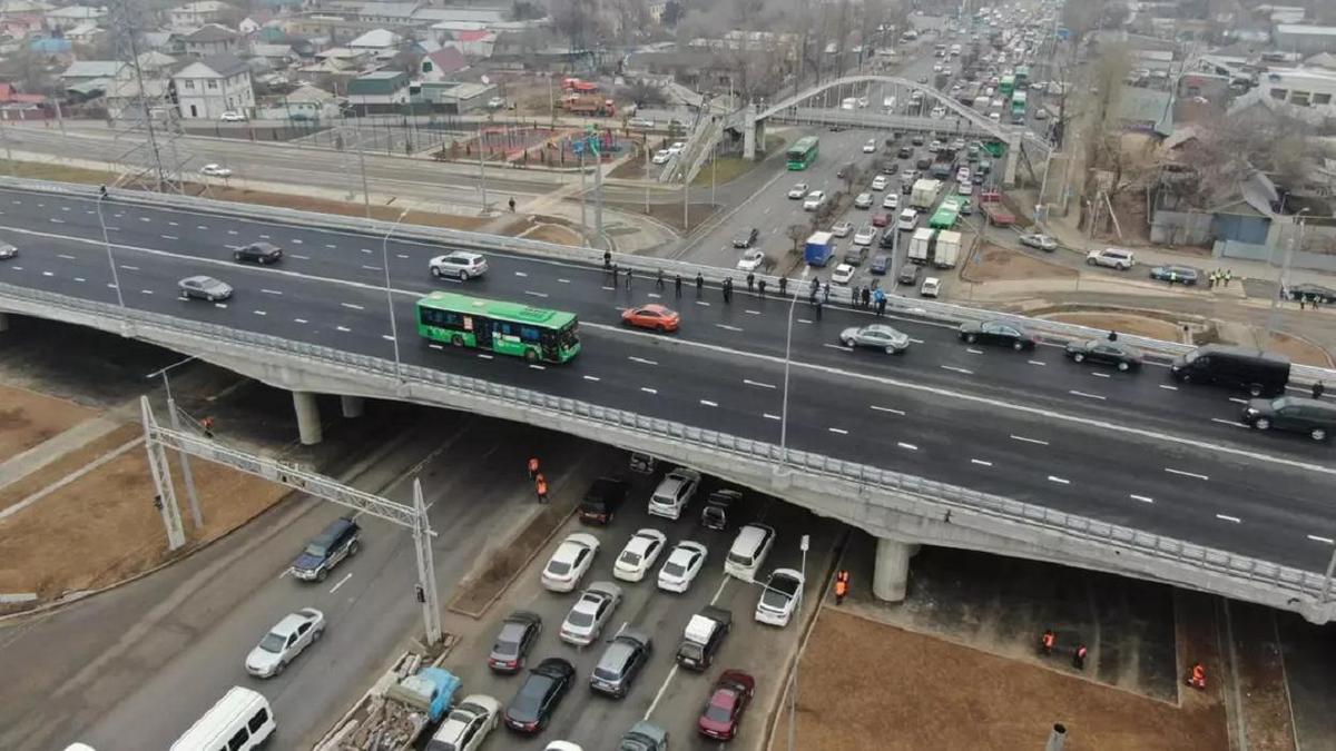 Развязка на Рыскулова - Емцова