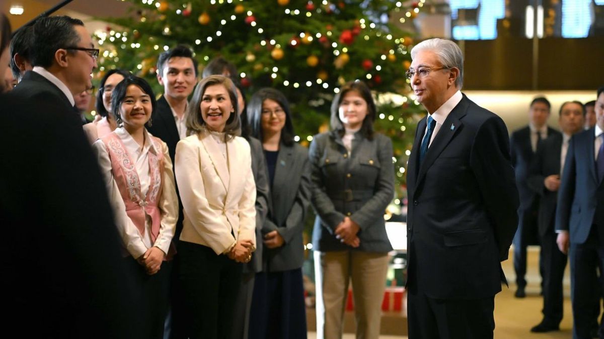 Касым-Жомарт Токаев на встрече с казахстанцами в Японии