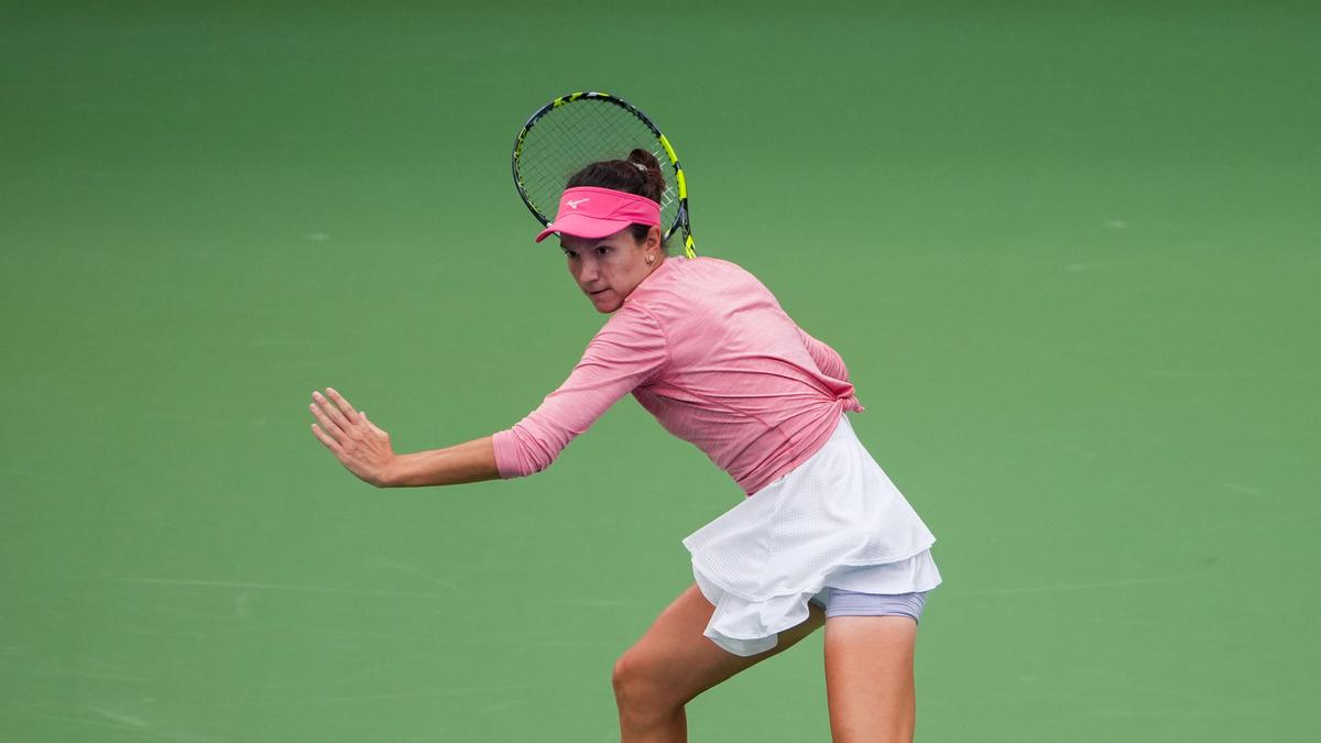 Казахстанская теннисистка Анна Данилина